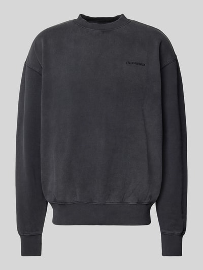 Pegador Sweatshirt mit Label-Stitching Black 2