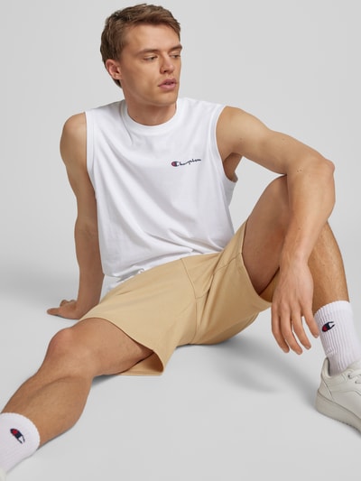 CHAMPION Tanktop mit Label-Print Weiss 3