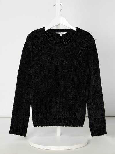 Review for Teens Pullover aus Samtgarn  Black 1