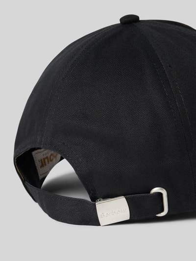 Barbour Czapka z daszkiem z czystej bawełny Czarny 3