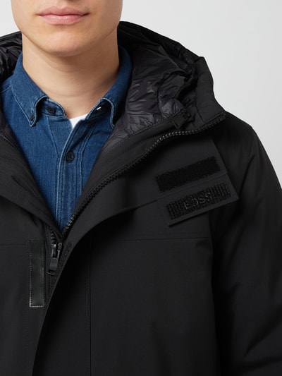 BOSS 2-in-1-Parka mit herausnehmbarer Steppjacke Modell 'Cruso' Black 3