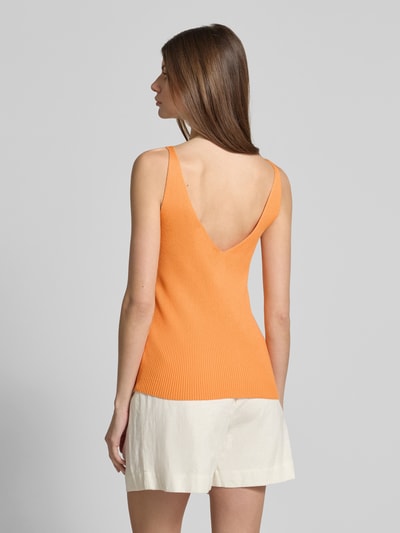 moves Trägertop mit V-Ausschnitt Modell 'Madeline' Orange 5