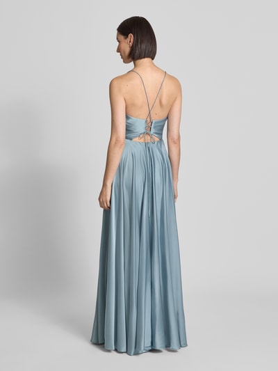 Hey Kyla Abendkleid mit rückseitiger Schnürung Hellblau 5