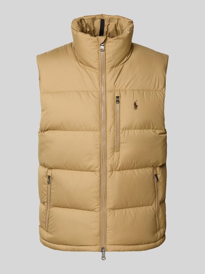 Polo Ralph Lauren Steppweste mit Reißverschluss Khaki 2