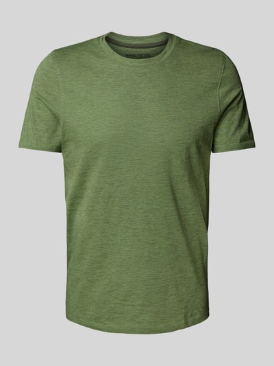 MCNEAL T-Shirt mit geripptem Rundhalsausschnitt Khaki 2