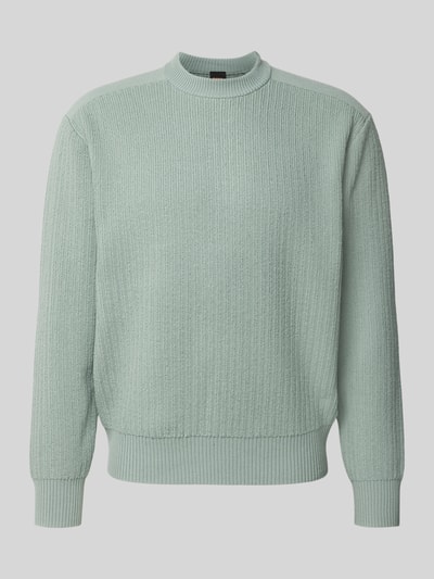 BOSS Orange Regular Fit Pullover aus Schurwolle-Mix MODELL 'KOLTORP' Mint 2