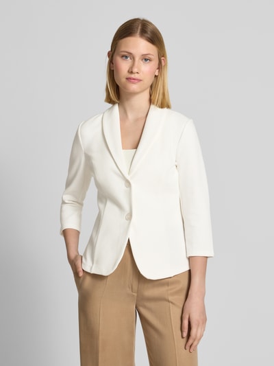 Betty Barclay Slim Fit Blazer mit 3/4-Arm Offwhite 4