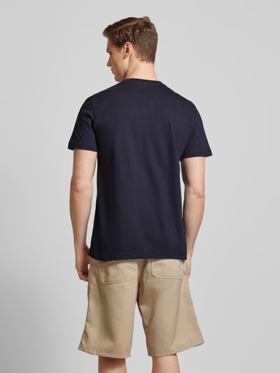 Calvin Klein Jeans T-Shirt mit Label-Badge Marine 5