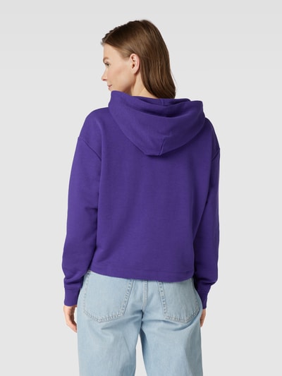 Tommy Jeans Hoodie mit Label-Print Modell 'ESSENTIAL' Lila 5