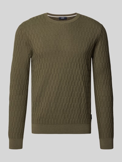 JOOP! COLLECTION Regular Fit Pullover aus einer Baumwolle Modell '10Dapher' Oliv 1