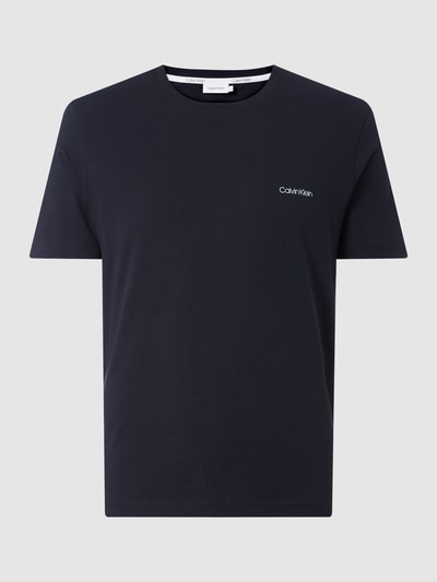 CK Calvin Klein T-Shirt mit Logo-Print Marine 1