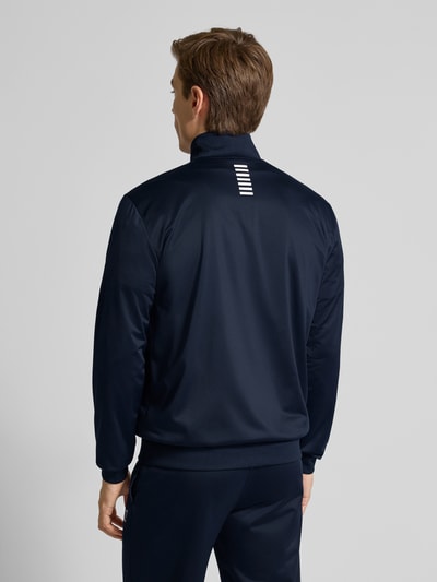 EA7 Emporio Armani Trainingsanzug mit Label-Print Dunkelblau 5