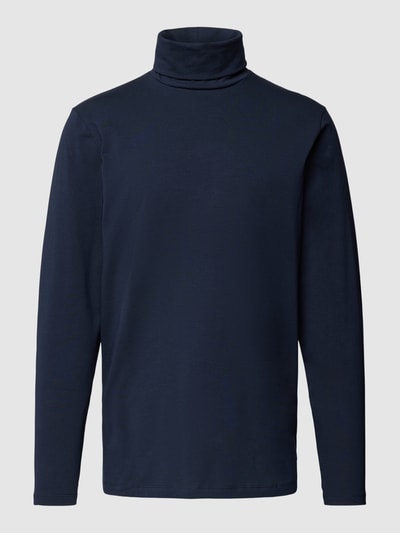 SELECTED HOMME Gebreide coltrui, model 'RORY' Marineblauw - 2