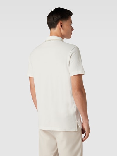 ARMANI EXCHANGE Poloshirt met label- en motiefstitching Offwhite - 5