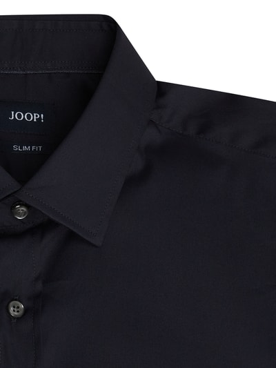 JOOP! Collection Slim Fit Business-Hemd mit Stretch-Anteil Modell 'Victor' Marine 2