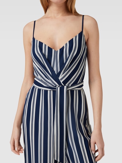 Lauren ralph sales lauren striped jumpsuit