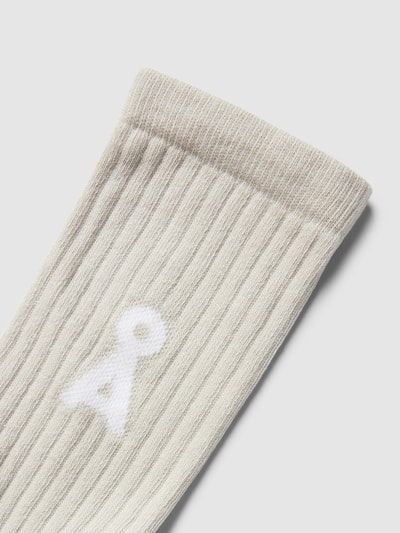 Armedangels Socken mit Label-Detail Modell 'SAAMU' Offwhite 2