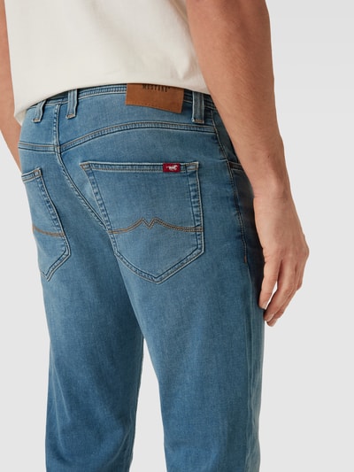 Mustang Jeans mit Label-Patch Modell 'OREGON' Blau 3