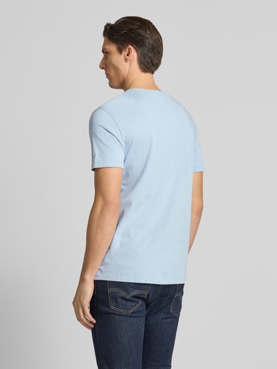 camel active T-Shirt mit Label-Detail Blau 5