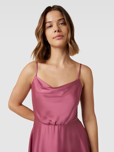 Jake*s Cocktail Cocktailkleid mit Reißverschluss Rose Melange 3