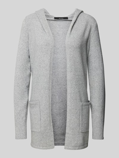 Vero Moda Cardigan mit Kapuze Modell 'DOFFY' Hellgrau Melange 2