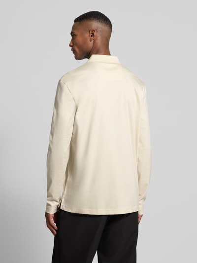 BOSS Green Regular fit poloshirt van puur katoen, model 'PIROL' Beige - 5