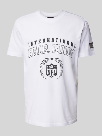 Balr. Oversized T-Shirt mit Label-Print Weiss 2