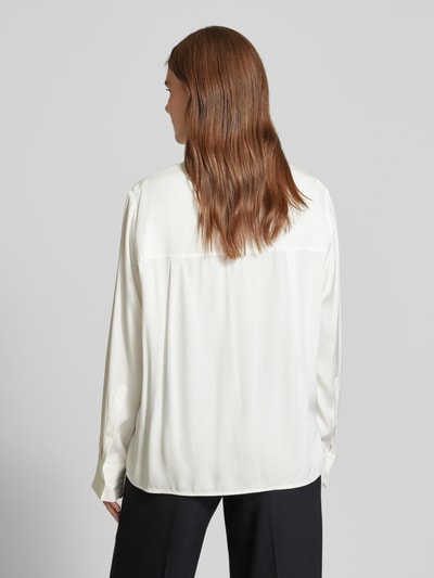 OPUS Overhemdblouse met knoopsluiting, model 'Flara' Offwhite - 5