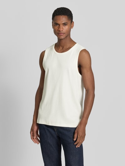 s.Oliver RED LABEL Slim Fit Tank Top aus Baumwoll-Mix Weiss 4