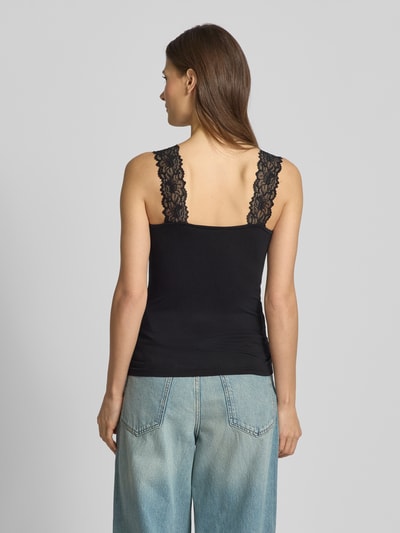 Vero Moda Slim Fit Tank Top aus Viskose-Mix Modell 'ROSA' Black 5