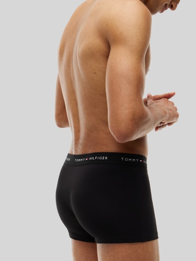 Tommy Hilfiger Pants mit Logo-Bund im 3er-Pack Black 3