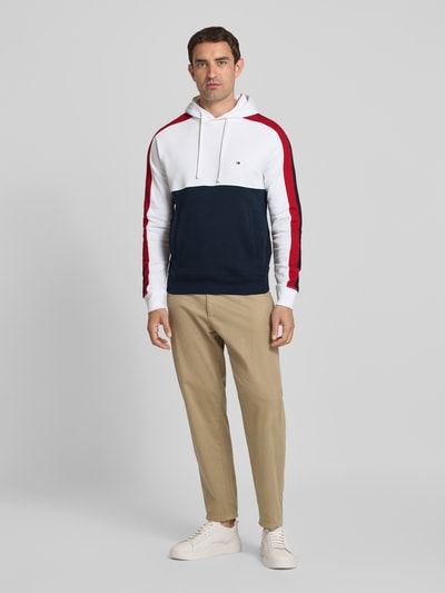Tommy Hilfiger Regular Fit Hoodie aus reiner Baumwolle Weiss 1