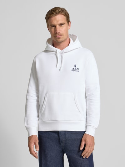 Polo Ralph Lauren Hoodie met labelstitching Wit - 4
