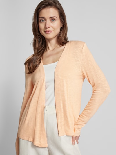 Tom Tailor Strickjacke mit offener Vorderseite Apricot 3