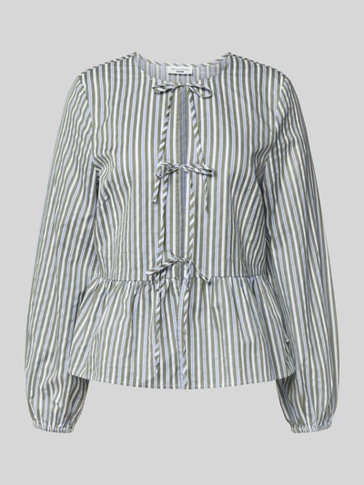 Marc O'Polo Denim Bluzka o kroju regular fit z czystej bawełny Khaki 2