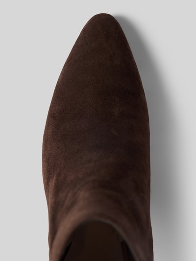 MICHAEL Michael Kors Stiefelette aus Rindsvelours mit Logo-Detail Dunkelbraun 3