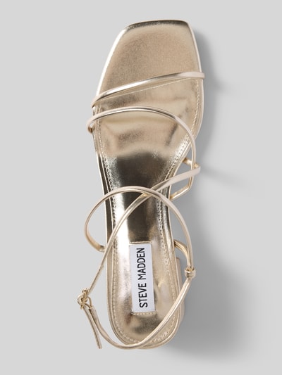 Steve Madden Sandalette mit Blockabsatz Modell 'REMMI' Gold 3