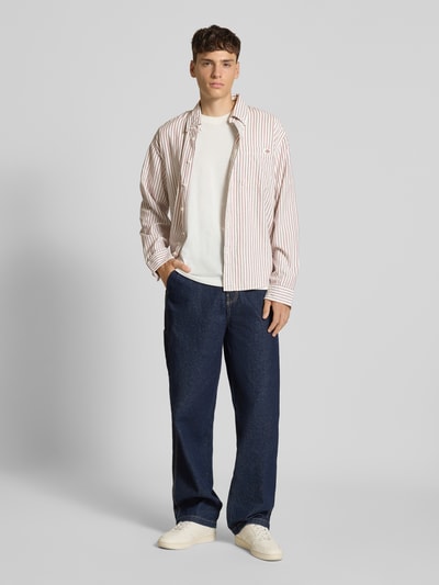 Dickies Regular Fit Freizeithemd mit Brusttasche Modell 'GALLATIN' Offwhite 1