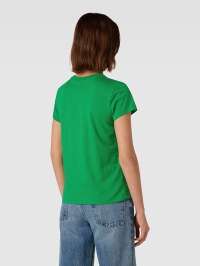 Polo Ralph Lauren T-shirt met labelstitching Grasgroen - 5