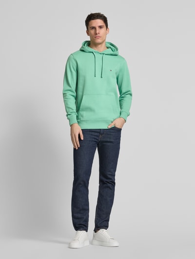 Tommy Hilfiger Regular Fit Hoodie aus reiner Baumwolle Apfel 1