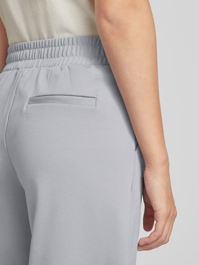 ICHI Culotte met elastische band, model 'Kate' Lichtgrijs - 3