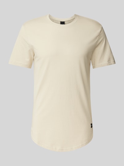 Only & Sons T-shirt in effen design met ronde hals Beige - 2