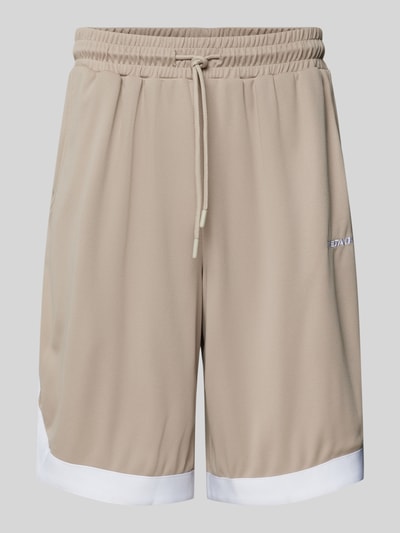 Pegador Sweatshorts mit elastischem Bund Taupe 2