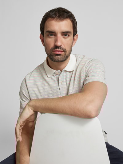 PAUL SMITH Regular Fit Poloshirt mit Label-Detail Offwhite 3