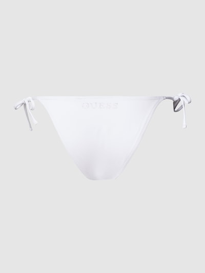 Guess Bikini-Hose mit Label-Detail Weiss 3