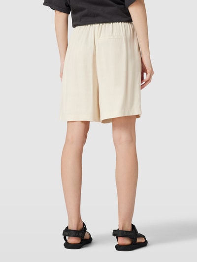 PIECES Shorts mit Bundfalten Modell 'VINSTY' Offwhite 5
