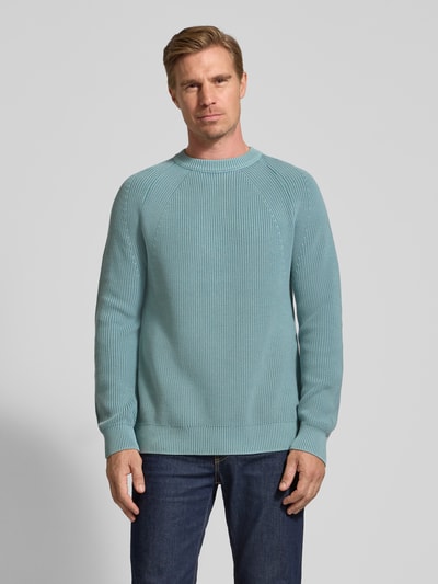 Drykorn Gebreide pullover met ronde hals Mintgroen - 4