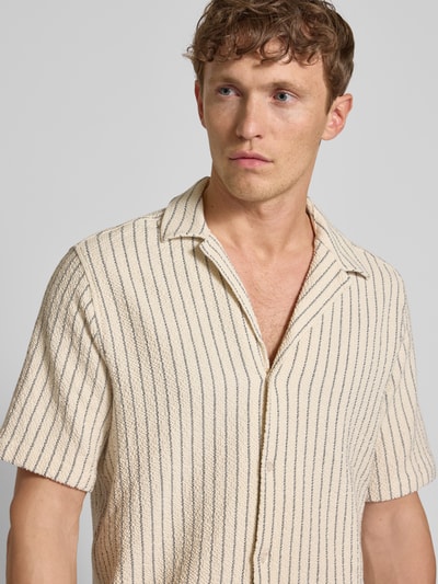 Les Deux Regular Fit Freizeithemd mit Reverskragen Offwhite 3