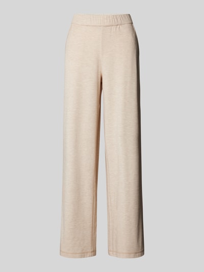 s.Oliver RED LABEL Wide Leg Sweatpants aus Jersey-Qualität Camel 1