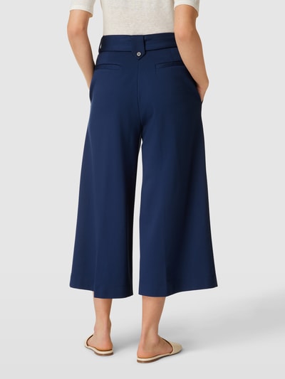 Lauren Ralph Lauren Korte stoffen broek met achterzakken, model 'EHUDA' Marineblauw - 5